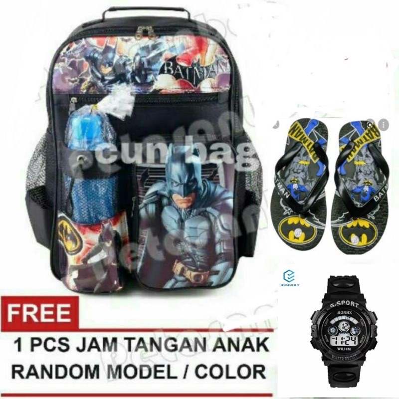 tas rangsel anak tk dan sd tas anak batman