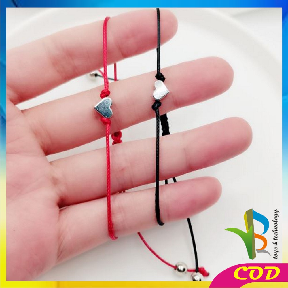 RB-K65 Gelang Tali Persahabatan Anyaman Korean Fashion Gelang BFF Gelang Pasangan Sahabat Gelang etnik