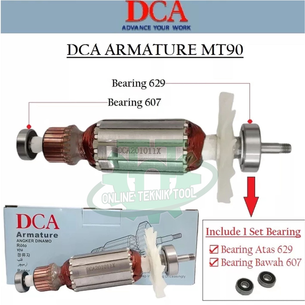 DCA Armature Angker MT90 / Armature Angker DCA MT 90