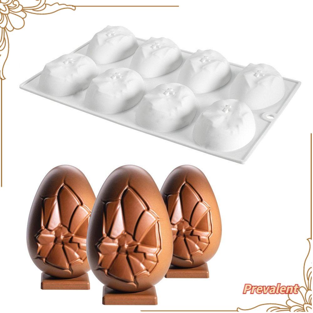 Preva8 Cavity 3D Telur Paskah Perlengkapan Pernikahan Kue Cetakan Resin Handmade Easter Day