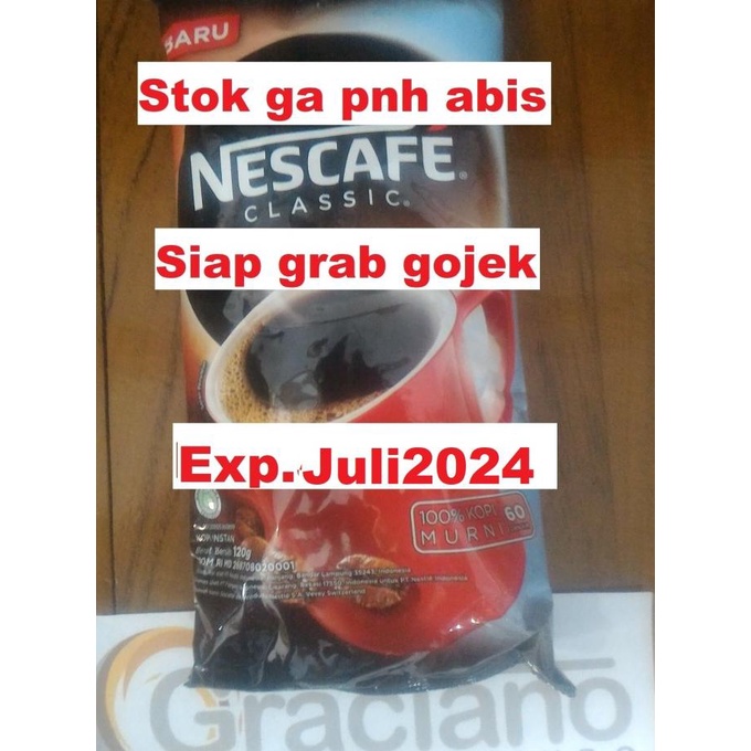 

[BISA COD] Promo Nescafe Classic Baru Kopi Hitam Rasa Original Nestle Premium