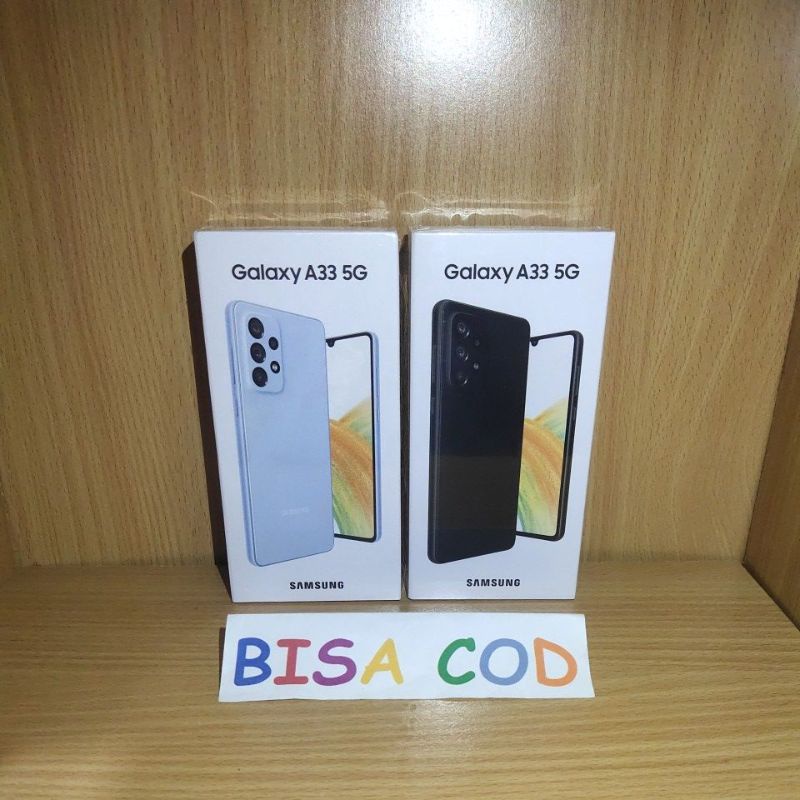 Samsung Galaxy A33 8/128 5G New Segel Garansi Resmi Samsung SEIN