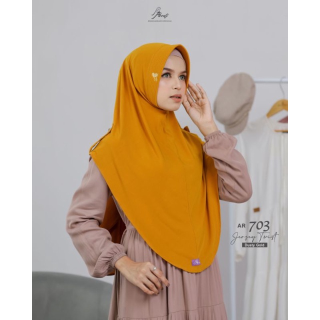 Arrafi Hijab Jilbab Bergo Kudung Instant Ar 703 Original Terbaru