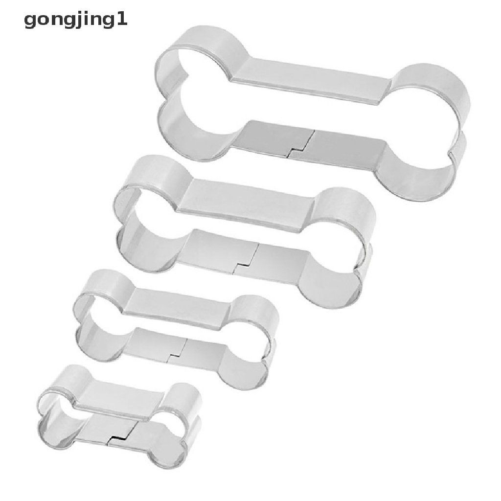 Ggg 1Pcs Cetakan Cookie Cutter Tulang Anjing 3D Sugar Craft Pastry Biskuit Cetakan Kue ID