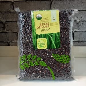

Beras Hitam organik 1 kg lingkar Organik