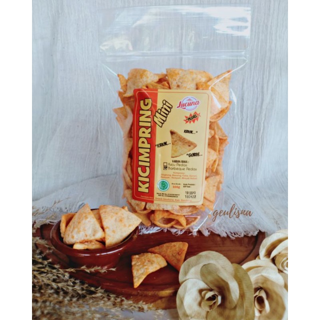 

Kicimpring Menchos Lucuna 100g Pedas | snack/camilan jadul
