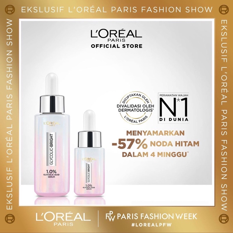LOREAL PARIS Glycolic Bright Instant Glowing Face Serum