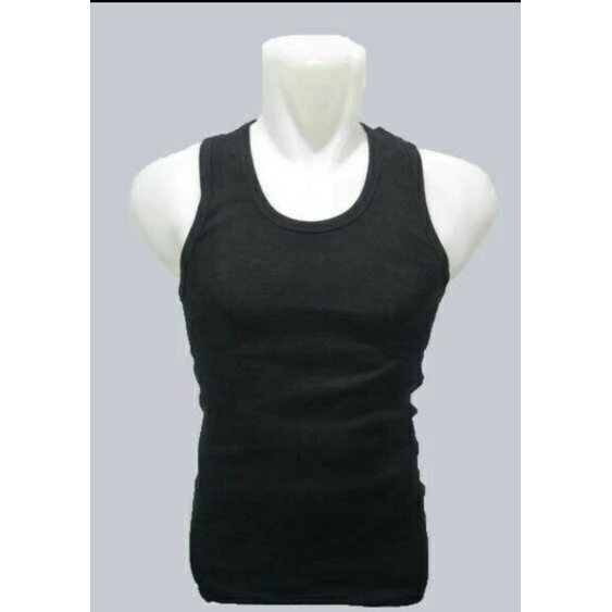 Kaos singlet Pria Agree singlet putih / hitam M, L, XL