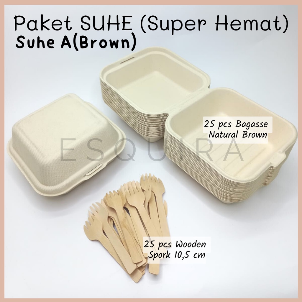 (25 Pcs) Paket  Korean Bento Cake SUPER HEMAT / Paket A / Paket B