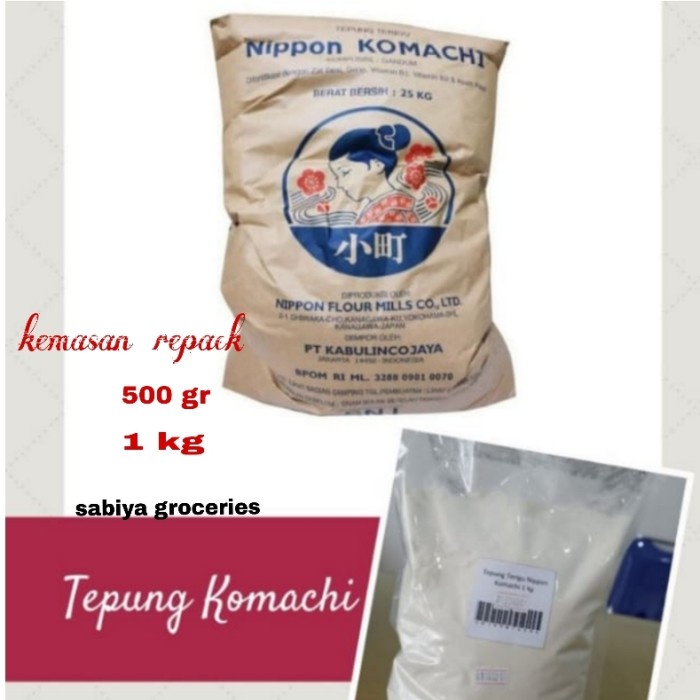 

tepung terigu nippon komachi repack / tepung komachi 1kg - 1 kg