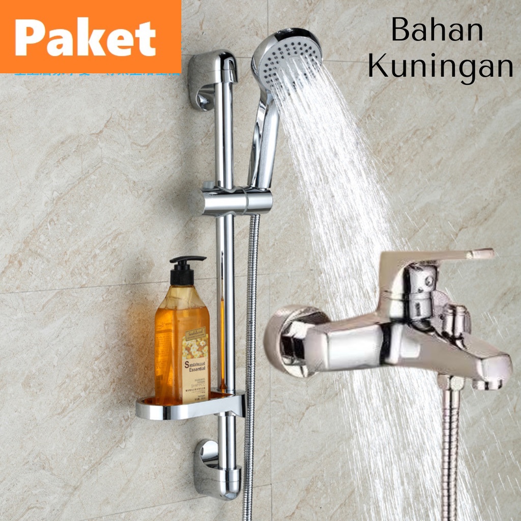 Shower Set perlengkapan mandi Full set - Shower Set