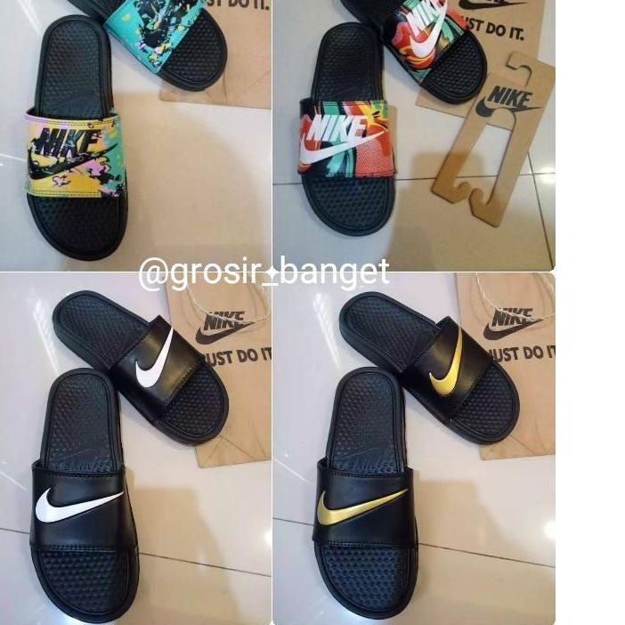 limited STOCKSandal Nike Benassi Slides For Unisex, Nike Benassi Swoosh Grade ori vietnam Sandal Pri