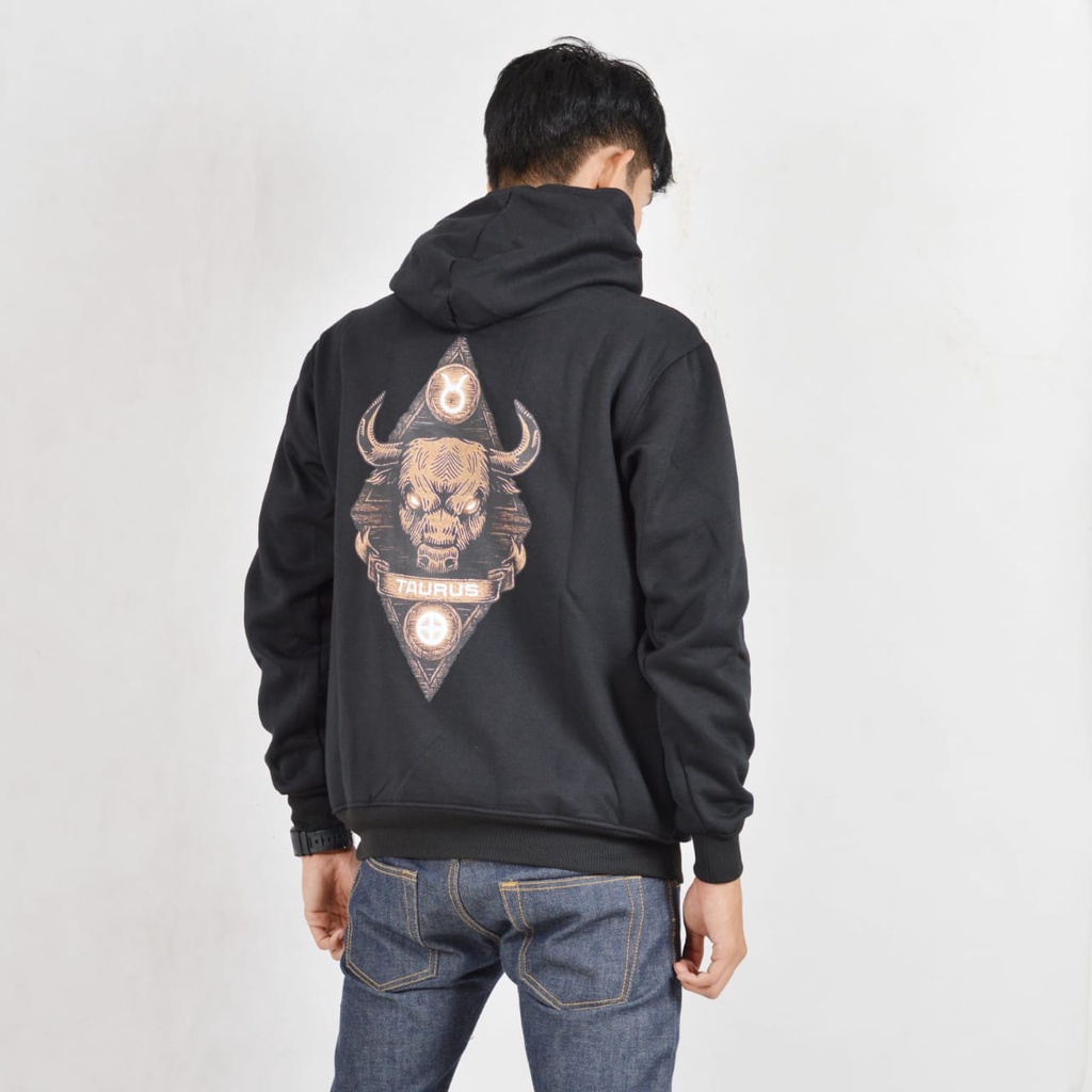 CSR HOODIE ZODIAK TAURUS -SWEATER HOODIE PRIA WANITA TERBARU