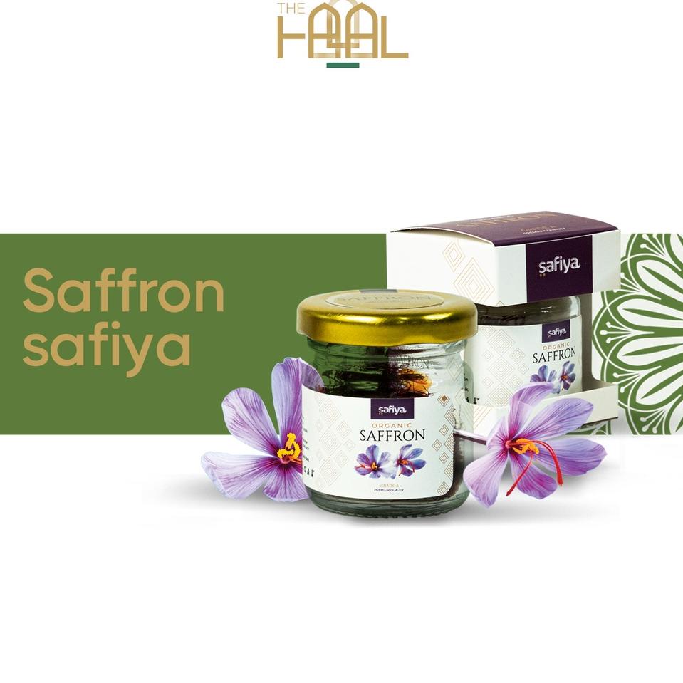 

⚡COD⚡ Saffron Safron 2 gr - 0.25 gr Super Negin Grade A Premium Saffron Safiya