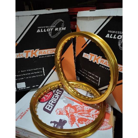 Velg TK Racing Bright 1 Set 160/160 Ring 14 Gold (2 biji) Terbatas