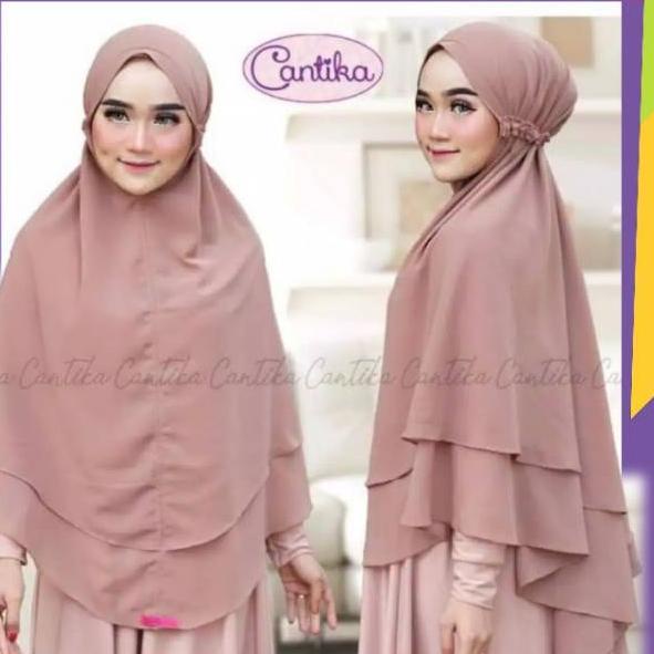 "UZB.21De22ᴺ"  BERGO MARYAM JUMBO 2LAYER PREMIUM HIJAB MARYAM JUMBO DOUBLE LAYER