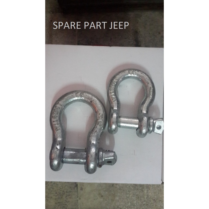 Sakel Segel Shackle Omega 5/8 3.25 Ton
