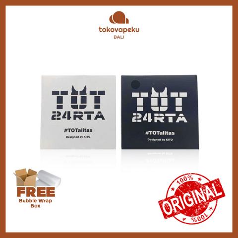 TOT RTA DUAL COIL RTA TOT RTA 24MM AUTHENTIC by RVAPE X CIKINI VAPE