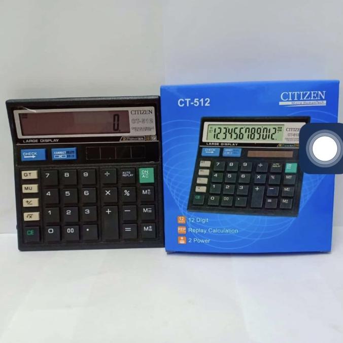 

Kalkulator Citizen Ct 512 12 Digit