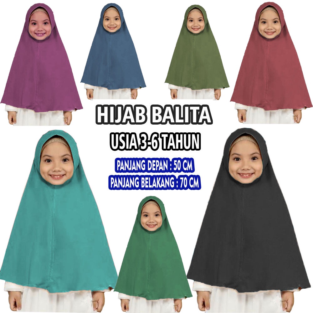 HIJAB ANAK BALITA USIA 3-6THN