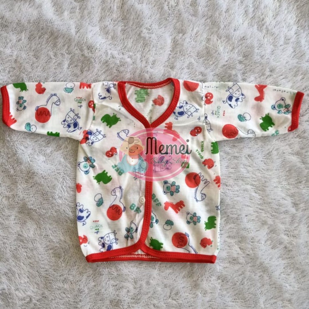 1 LUSIN (12 pcs) Baju bayi panjang KATUN TABUR murah berkualitas