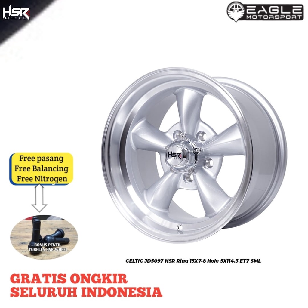 VELG MOBIL R15 RING 15 VELG CLASSIC PELEKK VW BEETLE NEW HSR WHEEL CELTIC
