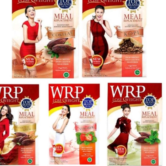 

WRP Meal Replacement Lose Weight 324Gr ( 6 sachet )