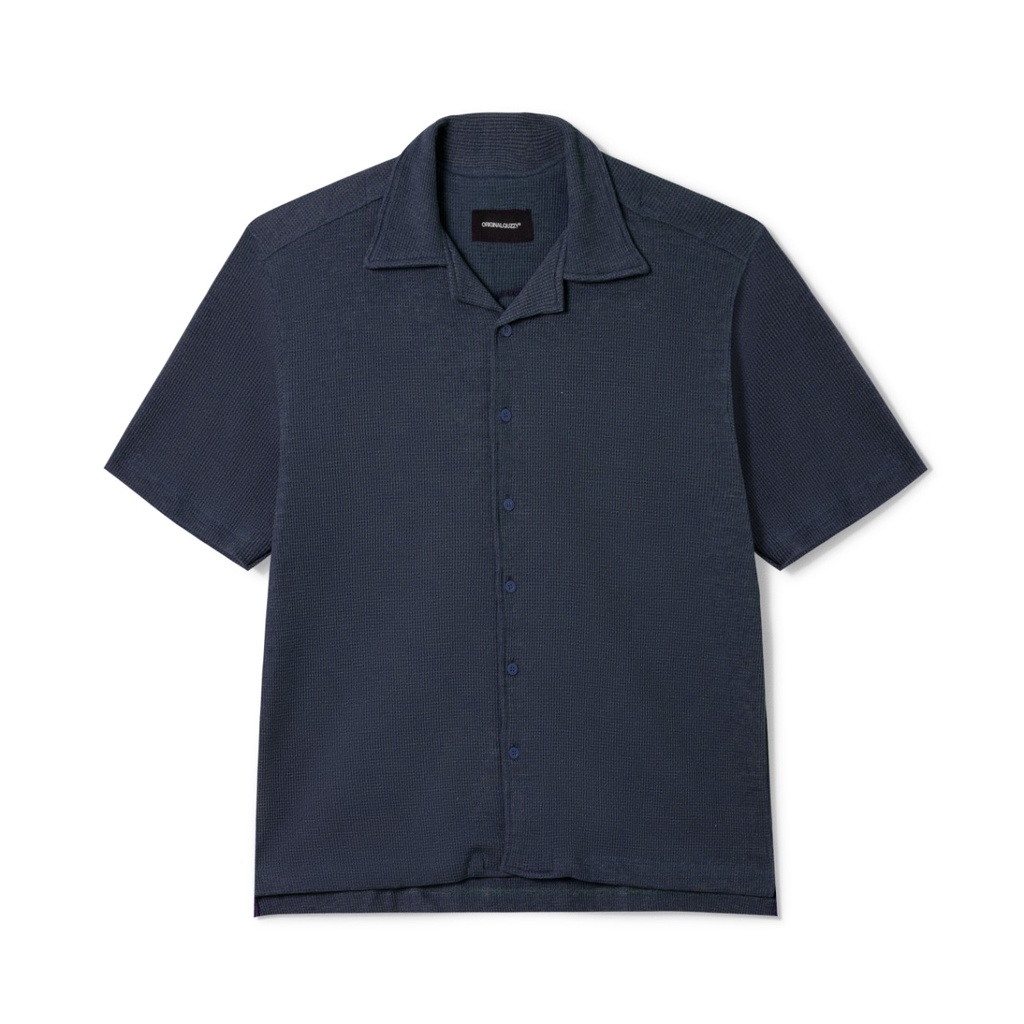 WAFFLE SHIRT NAVY