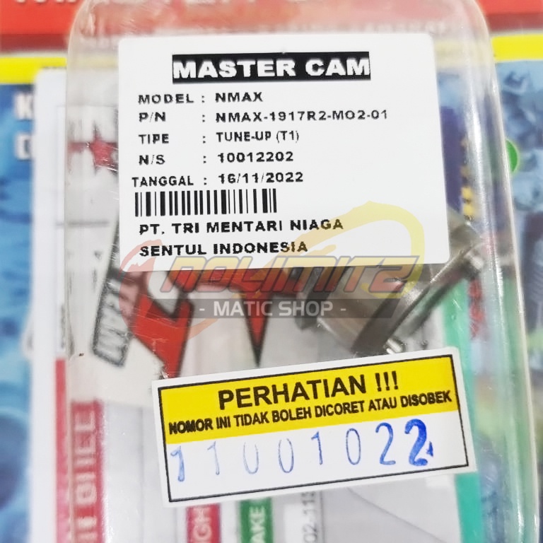 Noken As BRT Racing Master Cam T1 Yamaha NMAX OLD