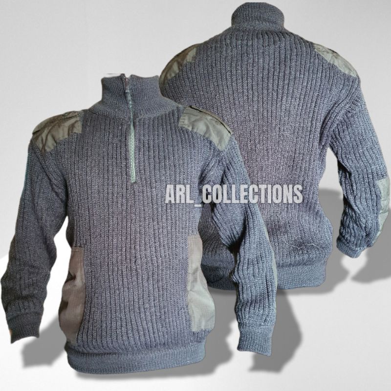 sweater rajut hijau army dewasa - sweater rajut pria wanita - sweater rajut