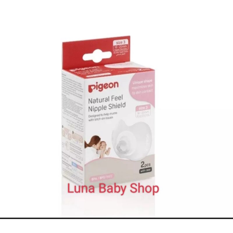 Pigeon Nipple Shield Isi 2pcs size 3(16-22mm)