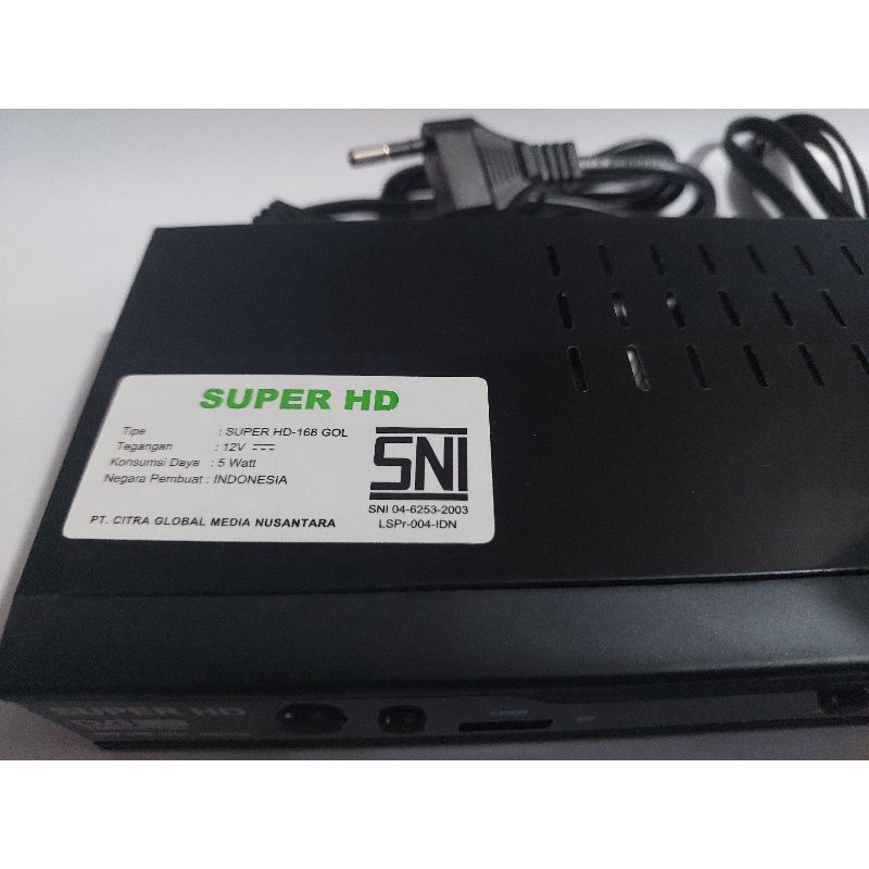 Stb Super Hd Set To Box Penerima Siaran Tv Digital Stb Kijang