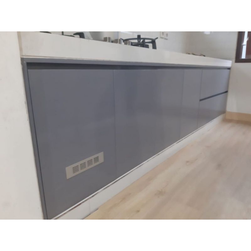 Jual kitchen set bagian bawah cat Duco abu 2 Shopee Indonesia