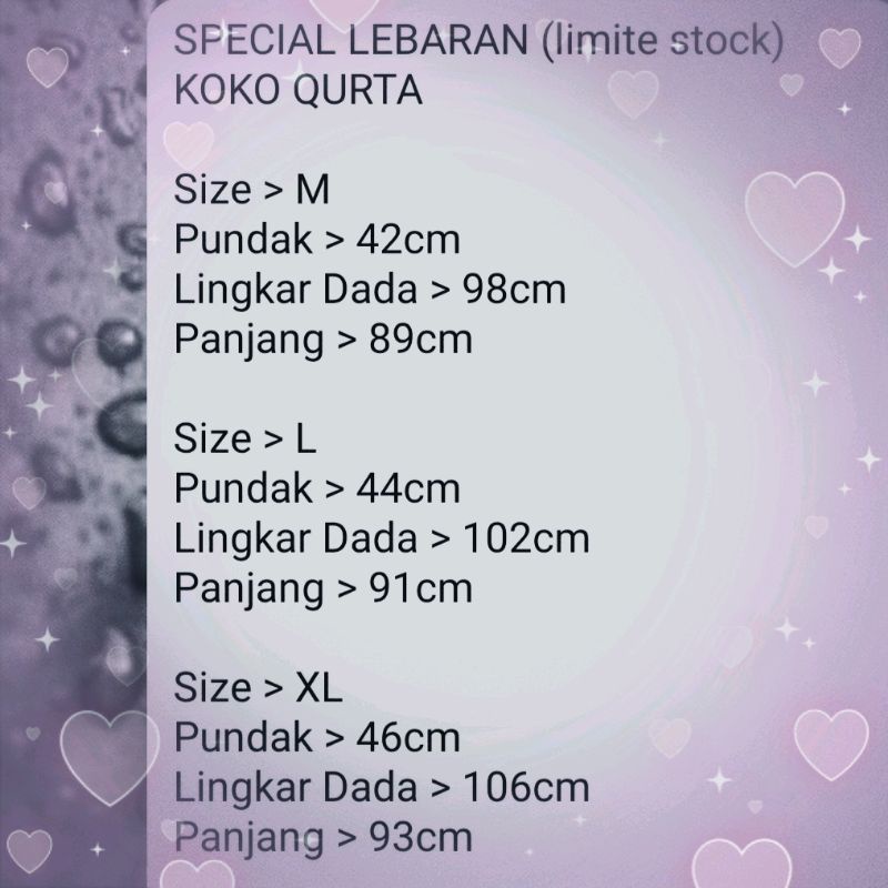 KOKO KURTA KUALITAS PREMIUM BAHAN KATTUN GRAMASI 40s TEBAL DAN SOFT