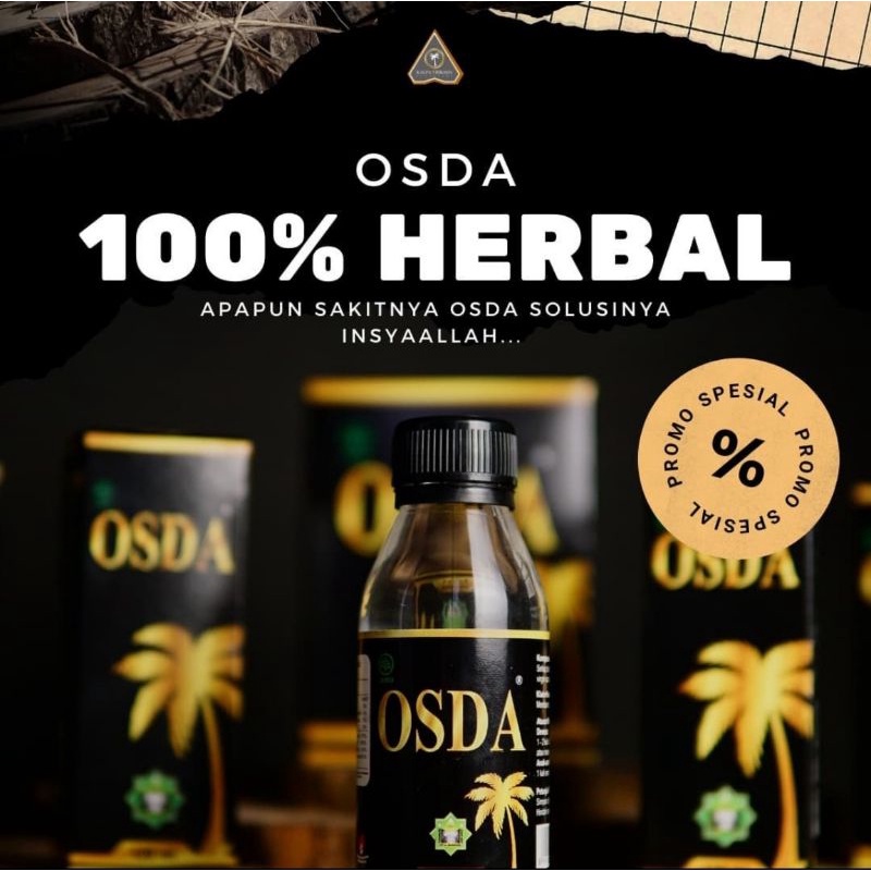 OSDA (OBAT SERIBU DOA) 100% HERBAL