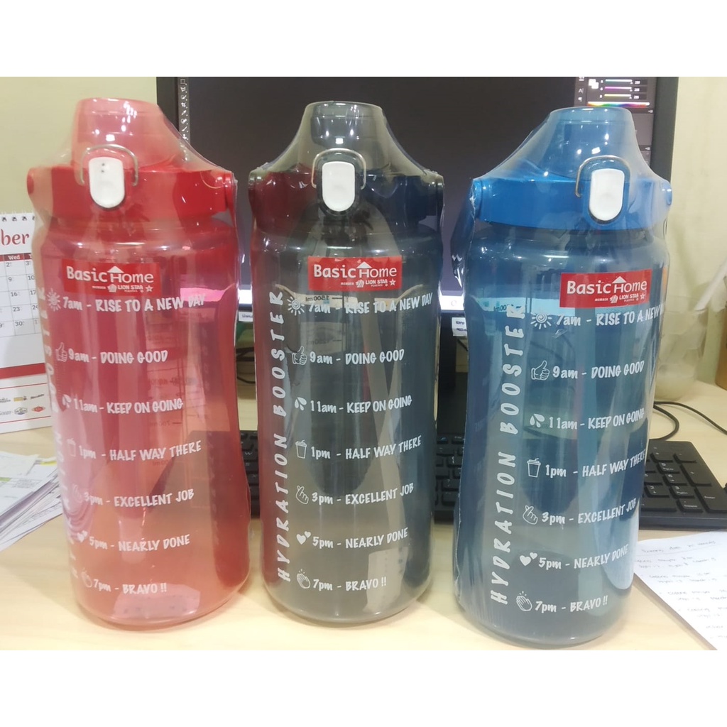 Botol Minum Lion Star 2 Liter BasicHome BNN-5 BPA FREE Handle Goodlife