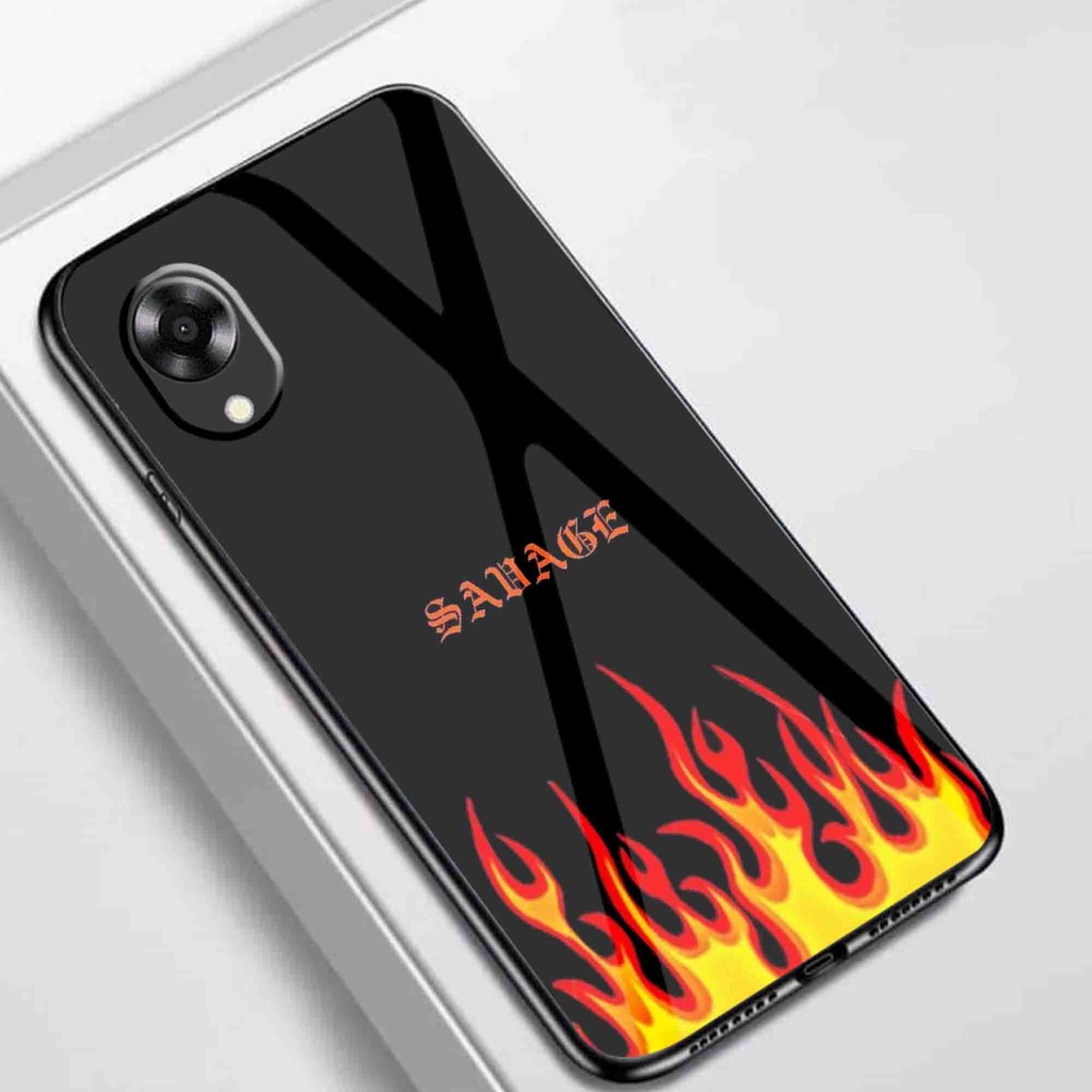 (J21) Softcase Oppo A17k - Softcase Kaca Oppo A17k - Case Aesthetic Oppo A17k - Case keren Oppo A17k