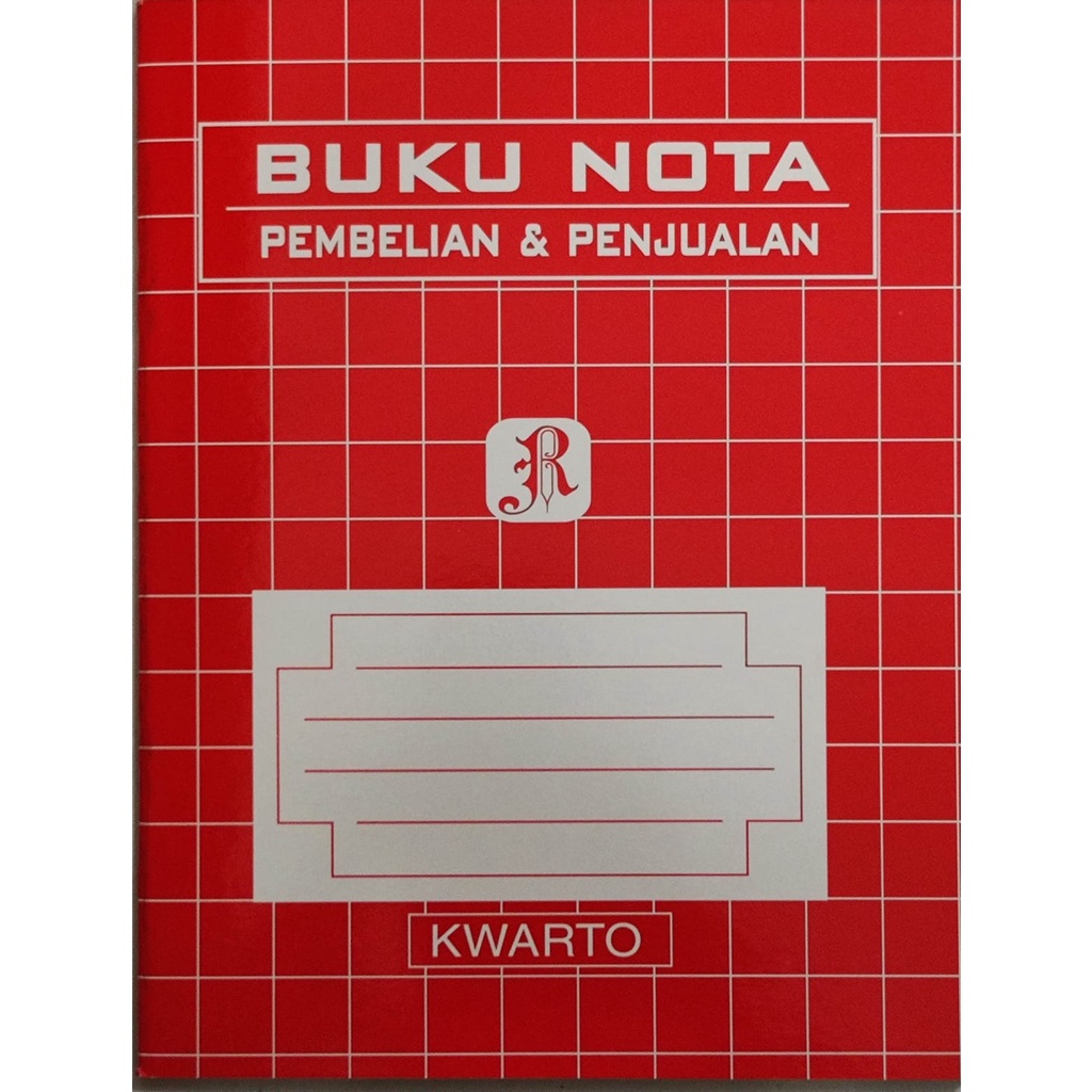 Buku Pembelian - Penjualan Kwarto Soft Cover Buku Kas