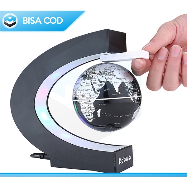 PAJANGAN GLOBE DEKORASI RUMAH MAGNETIC FLOATING GLOBE DESAIN MINIMALIS