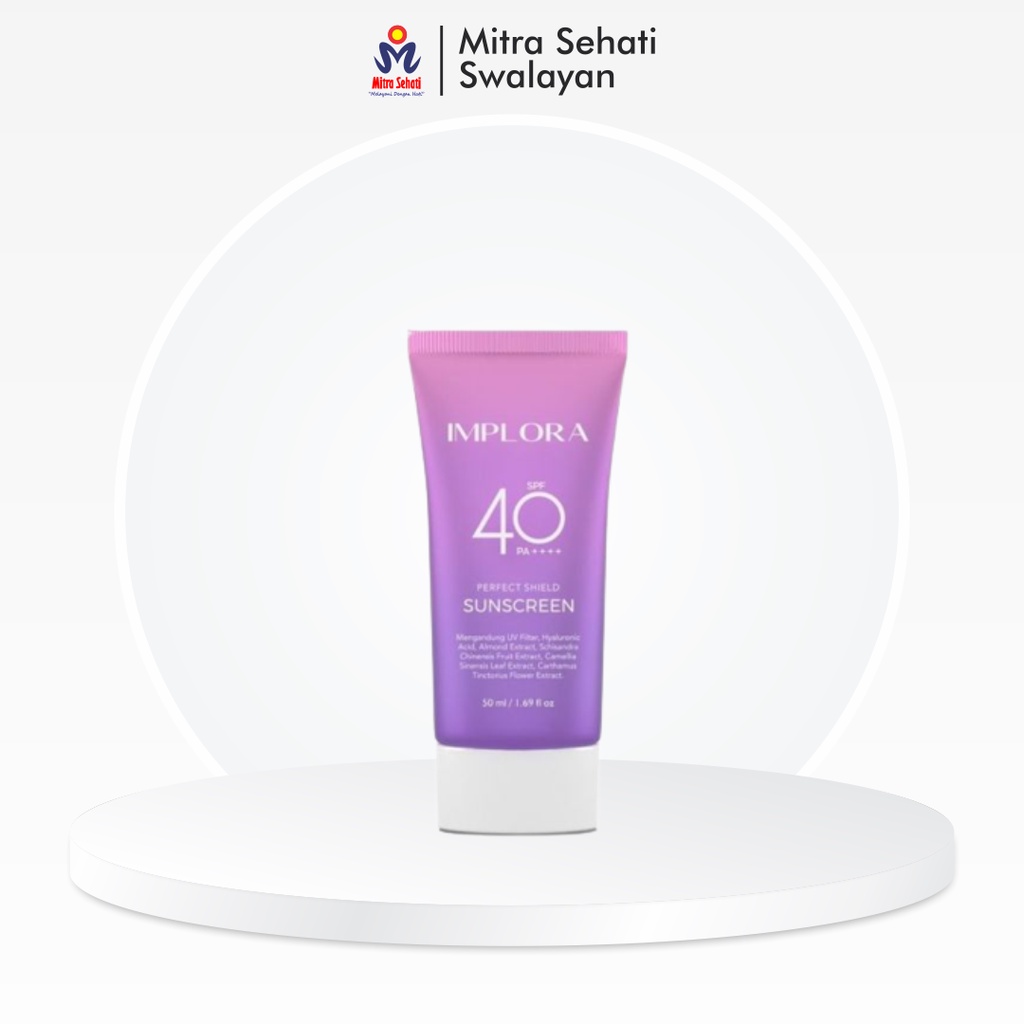 IMPLORA SUNSCREEN 50ML - Mitra Sehati Swalayan