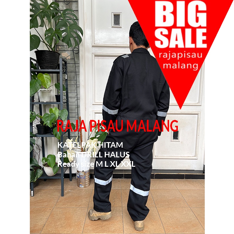 Wearpack Coverall Safety / katelpak / Seragam Kerja Proyek Dengan Skotlite