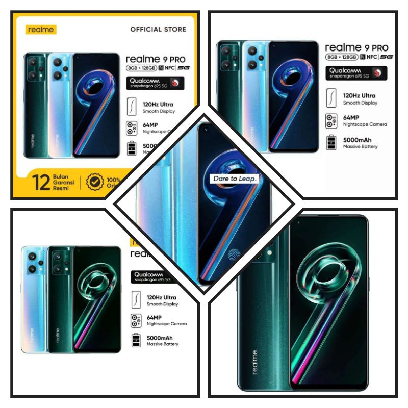 Realme 9 Pro 5G Ram 6GB Rom 128GB
