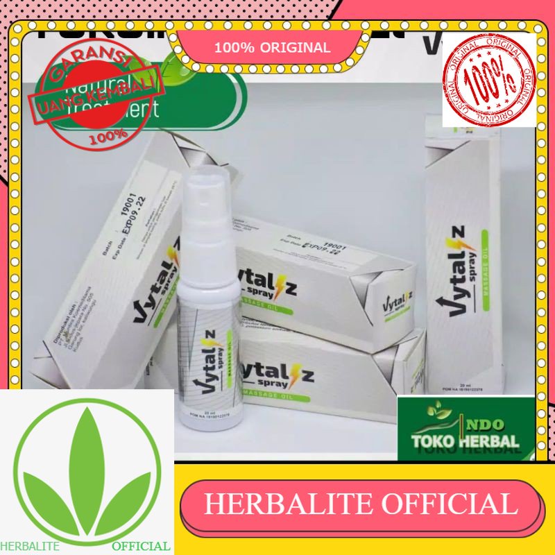100% ORIGINAL VYTALIZ SPRAY ASLI ORIGINAL HERBAL SEMPROT PRIA