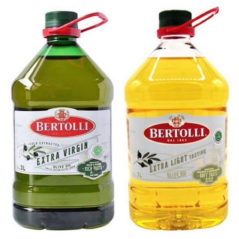 

Bertolli Extra Light Olive Oil 3 Liter / Bertolli Extra Virgin Olive Oil 3 Liter / Bertolli Classico Olive Oil 3 Liter / Bertolli / Minyak / Zaitun / Extra / Light / Virgin / Classico / Olive / Oil / 3 Liter / 3L / 3 L