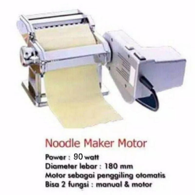 Noodle Maker Motor / Signora Noodle Maker / Gilingan Pastel Alat Mie Listrik Chese Stick