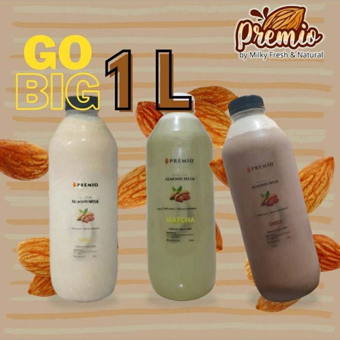 

NEW Susu Almond 1 liter - Tawar