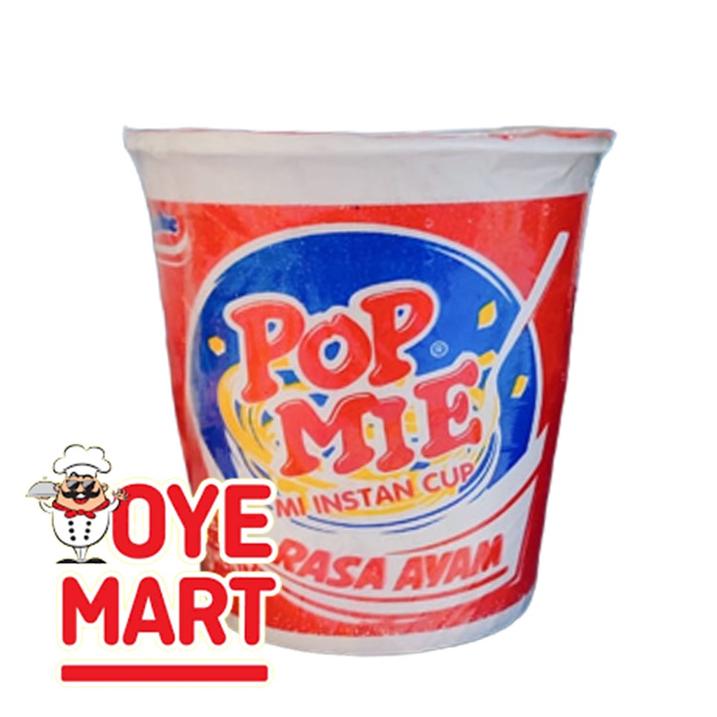 POP MIE MI INSTAN CUP RASA AYAM 75GR