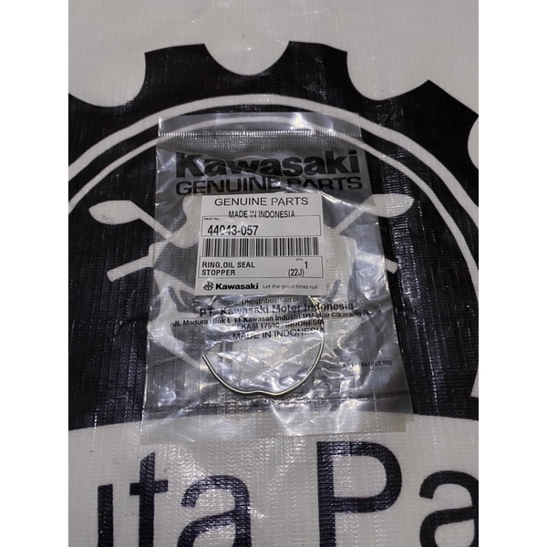 RING SNAP KUNCIAN SIL SHOCK DEPAN NINJA RR ORIGINAL
