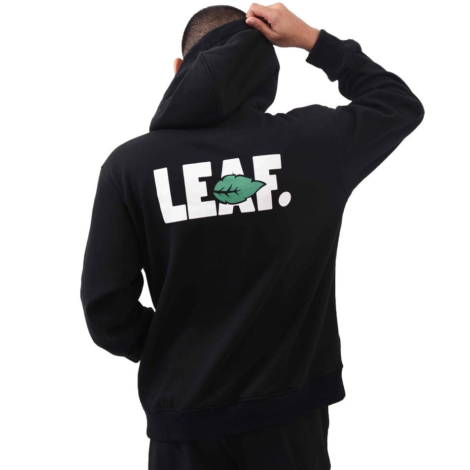 Hot Sale LEAF OG Logo Classic Black Hoodie