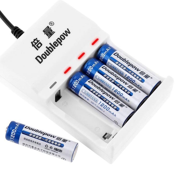 [CODENF24] Doublepow Casan Baterai cas Charger battery rechargeable AA AAA alkaline ABC A2 A3 ♠